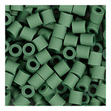 Creativ company http: www.cchobby.nl biobeads-van-nabbi-afm-5x5-mm-gatgrootte-2-5-mm-medium-donkergroen-1000-stuk-1-doos