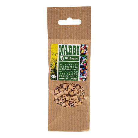Creativ company nabbi biobeads 5x5mm creme - 1000st.
