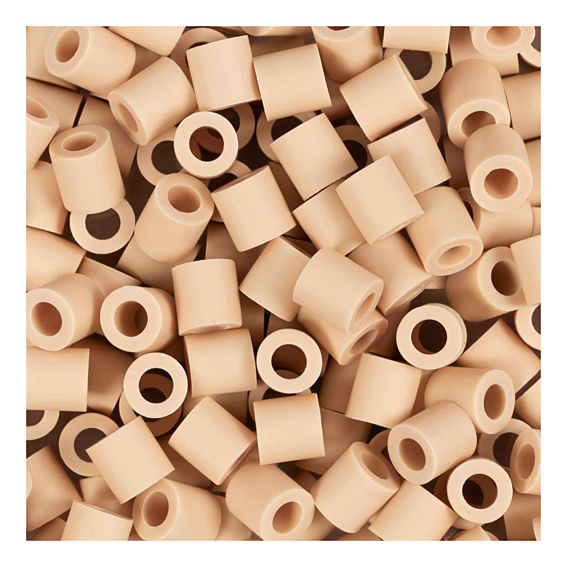 Creativ company nabbi biobeads 5x5mm creme - 1000st.