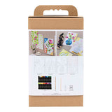 Creativ company hobbyset oliepastel bloemen diverse kleuren