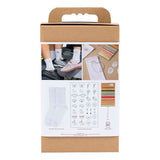 Creativ company http: www.cchobby.nl hobbyset-borduurwerk-sokken-wit-1-doos