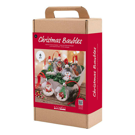 Creativ company hobbyset kerstballen maken met kralen