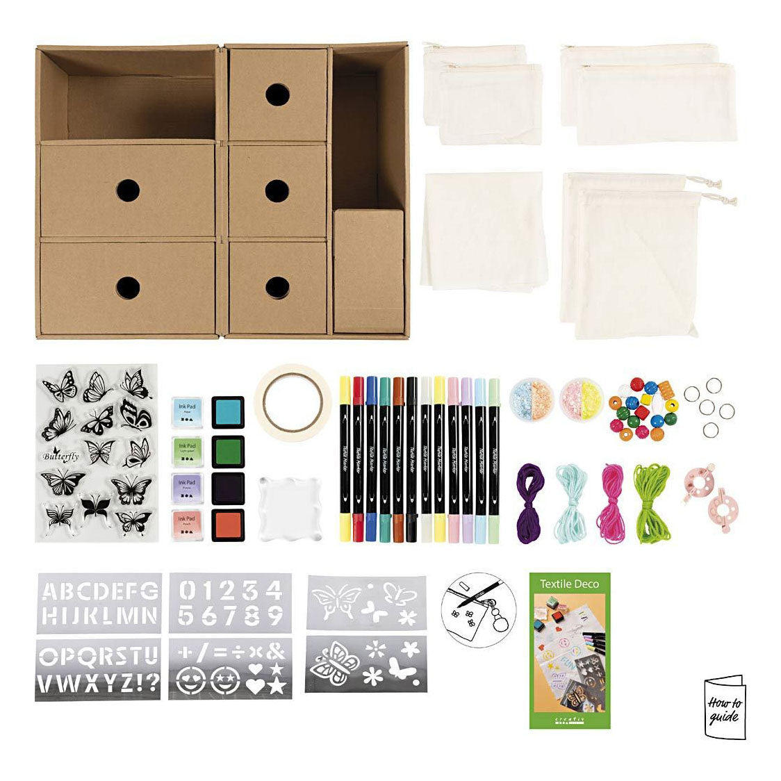 Creativ company https: www.cchobby.nl mijn-knutselstation-textieldecoratie-diverse-kleuren-1-stuk-1-doos