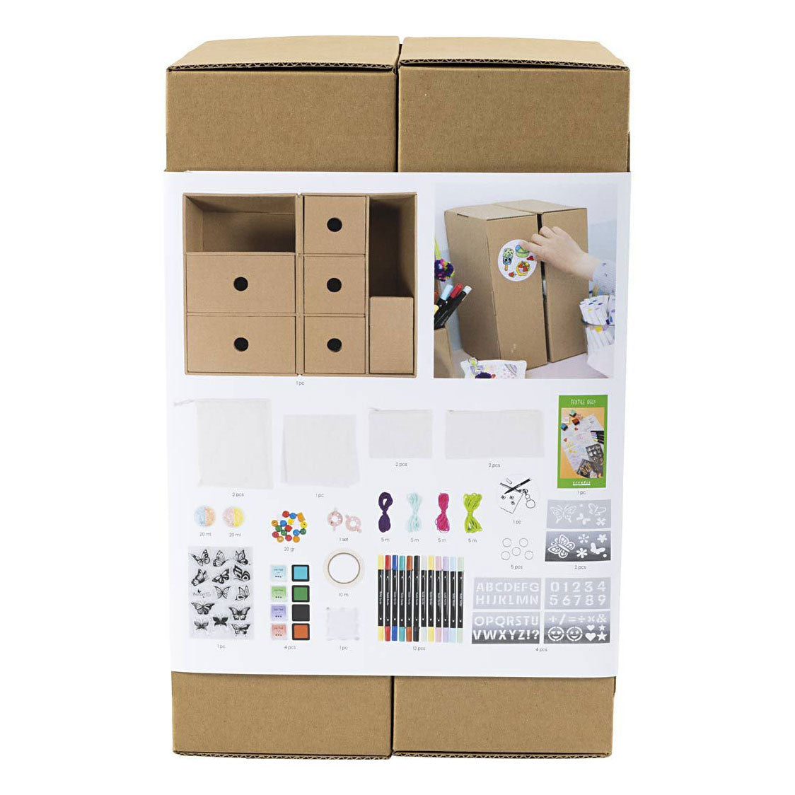 Creativ company https: www.cchobby.nl mijn-knutselstation-textieldecoratie-diverse-kleuren-1-stuk-1-doos