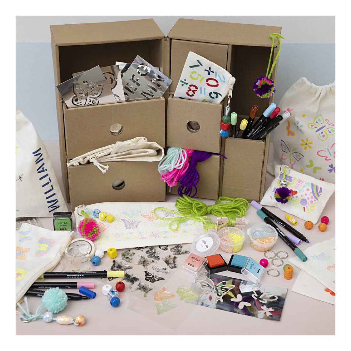 Creativ company https: www.cchobby.nl mijn-knutselstation-textieldecoratie-diverse-kleuren-1-stuk-1-doos