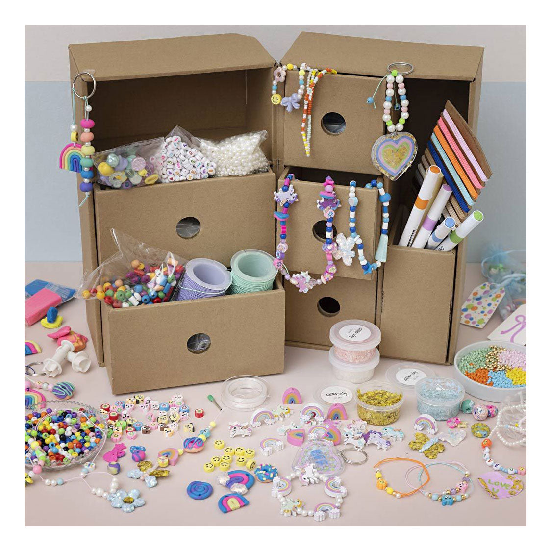 Creativ company https: www.cchobby.nl mijn-knutselstation-sieraden-diverse-kleuren-1-stuk-1-doos