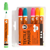 Creativ company https: www.cchobby.nl textielstiften-lijndikte-2-4-mm-neon-kleuren-6-stuk-1-doos