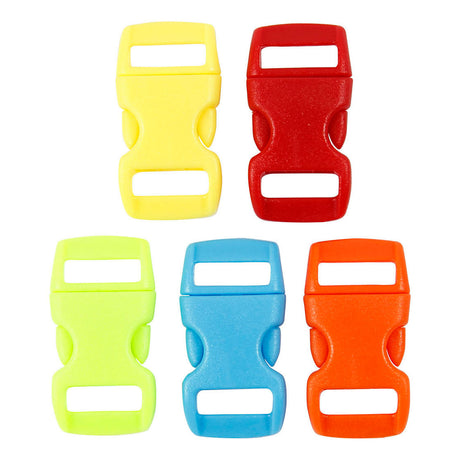 Creativ company http: www.cchobby.nl klik-sluiting-l-29-mm-b-15-mm-gatgrootte-3x11-mm-diverse-kleuren-100-stuk-1-doos