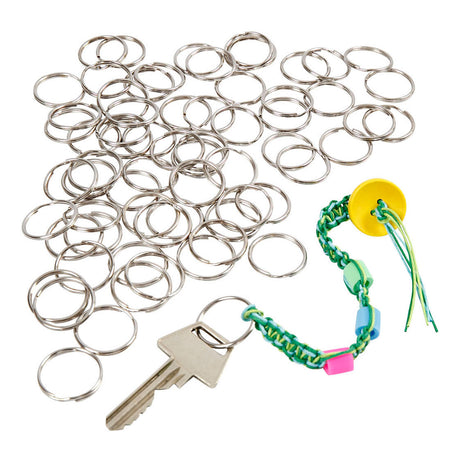 Creativ company sleutelring, d: 25 mm, 100 stuks