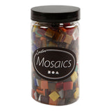 Creativ company glas mozaiek tegels 10x10mm - 700st.