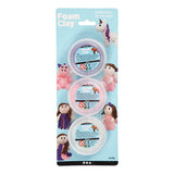 Creativ company https: www.cchobby.nl foam-clayr-glitter-metallic-roze-paars-wit-3x14-gr-1-doos