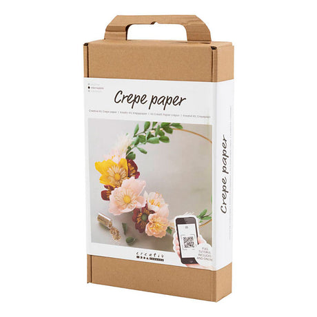 Creativ company http: www.cchobby.nl hobbyset-crepepapier-krans-crepe-verhouding-180-1-doos