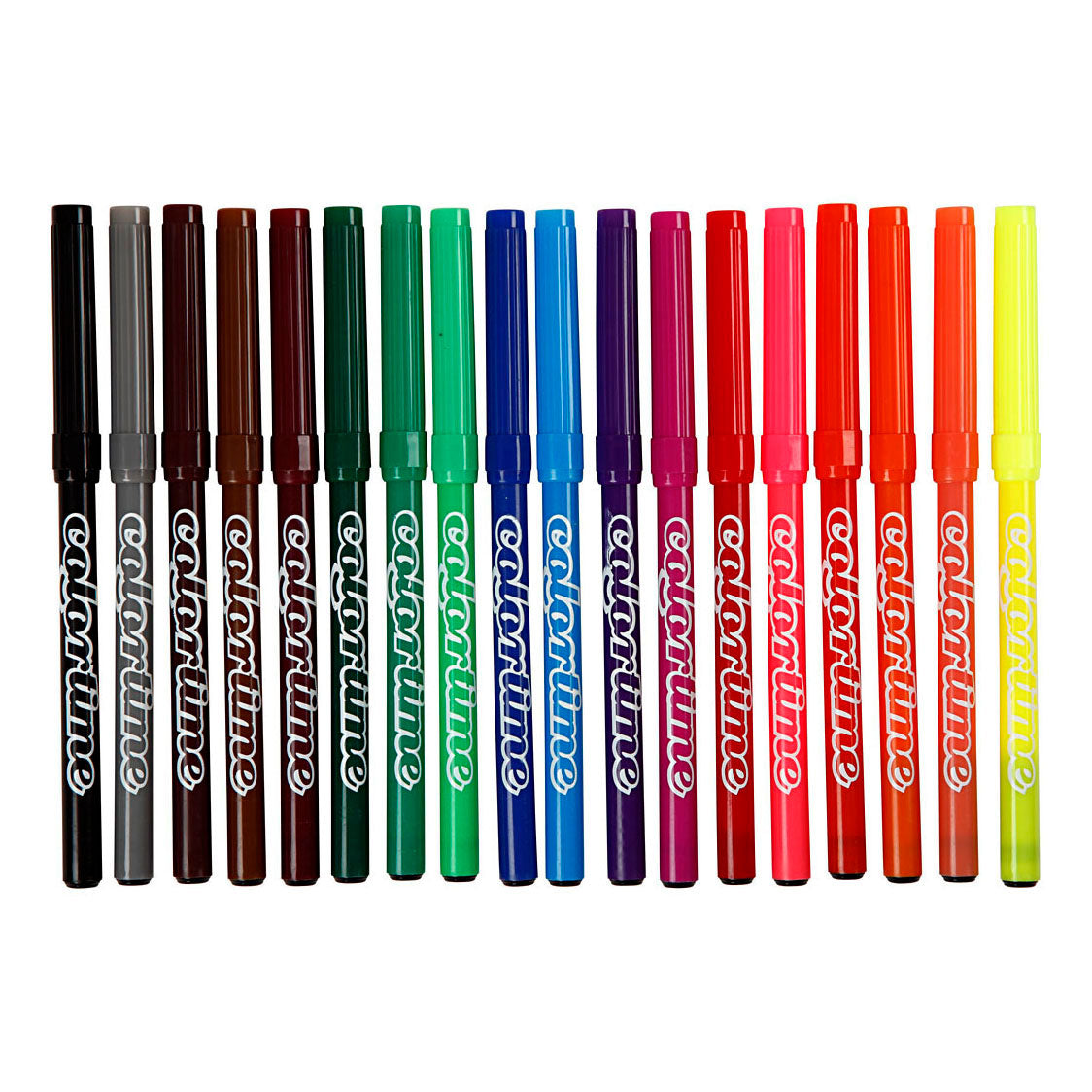 Creativ company https: www.cchobby.nl colortime-stiften-lijndikte-2-mm-diverse-kleuren-18-stuk-1-doos-373548