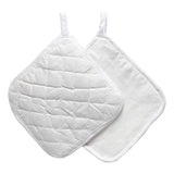 Creativ company pannenlappen wit 20x20cm - 4st.