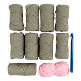 Creativ company https: www.cchobby.nl hobbyset-haken-stoere-tas-olijfgroen-1-doos
