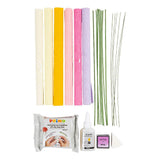 Creativ company https: www.cchobby.nl hobbyset-crepepapier-bloem-pastelkleuren-1-doos