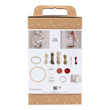 Creativ company https: www.cchobby.nl hobbyset-macrame-kerstkrans-mosgroen-kerstrood-off-white-1-doos