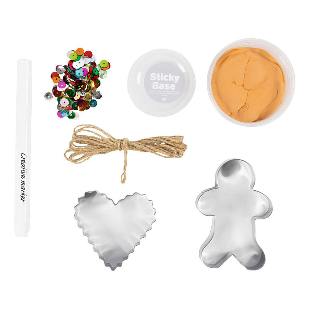 Creativ company hobbyset boetseren kleine kerstfiguren