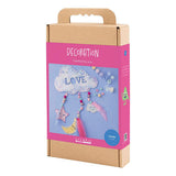 Creativ company hobbyset decoratie - wolkje, maan en ster