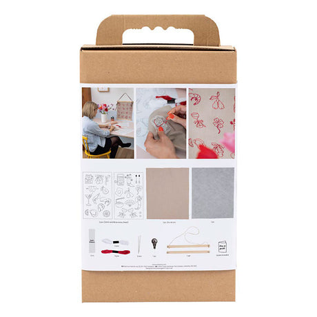 Creativ company hobbyset borduurwerk hangende decoratie