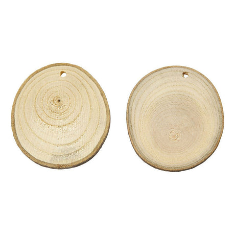 Creativ company https: www.cchobby.nl houten-schijven-met-gat-d-40-70-mm-gatgrootte-4-mm-dikte-5-mm-ca-250-gr-25-stuk-1-doos