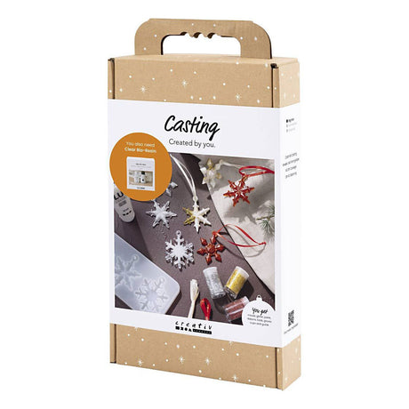 Creativ company hobbyset sneeuwvlok gieten