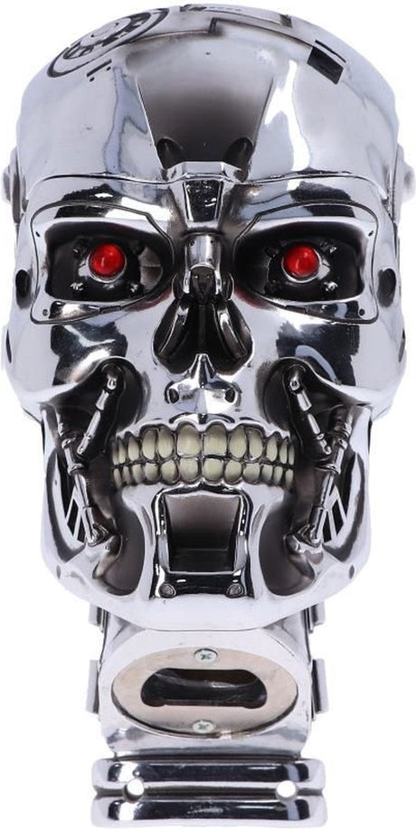 Merkloos sans marque nemesis now the terminator flessenopener terminator 2 zilverkleurig