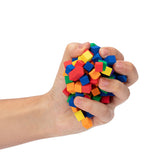 No brand puzzel foam blokken 1 cm zelfklevend | 6 stuks