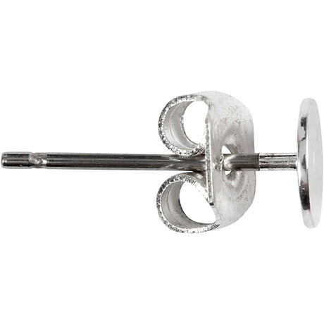 Creativ company https: www.cchobby.nl oorstekers-l-13-mm-verzilverd-10-stuk-1-doos
