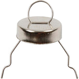 Creativ company https: www.cchobby.nl metalen-hanger-d-13-mm-gatgrootte-5-mm-zilver-25-stuk-1-doos
