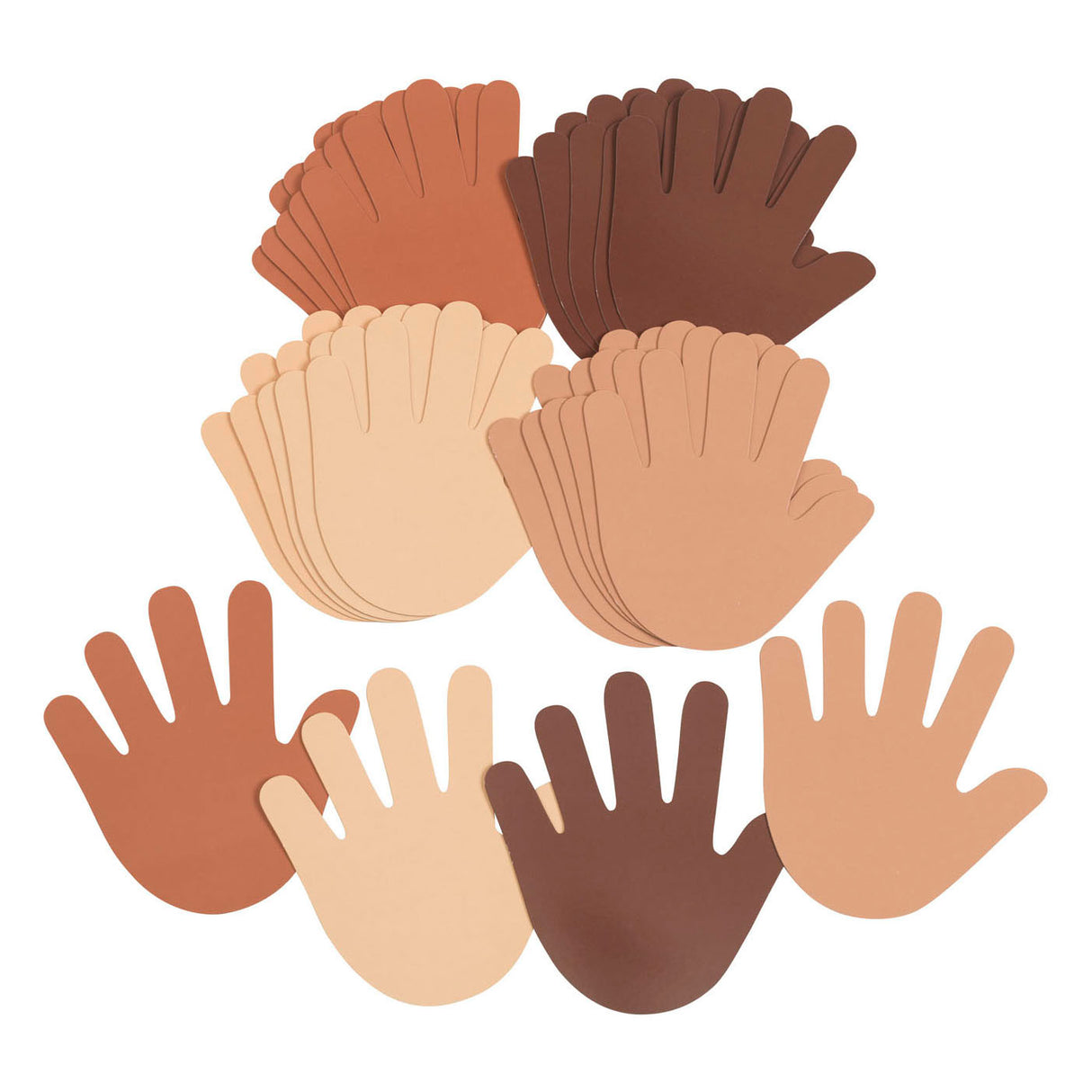 Colorations - colours like me handen, set van 24 (4 kleuren)