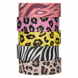 Colorations washi tape dieren patronen 5 rollen decoratie 5 meter.