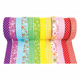 Colorations - tape stof en patronen, set van 12