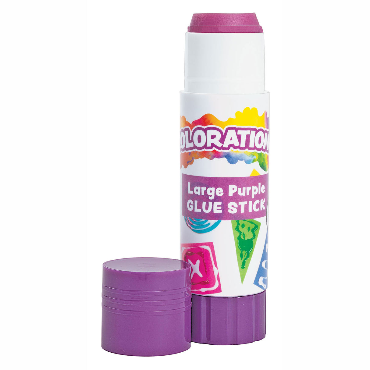 Colorrater Glue Marker 25 Gramm, Set vun 12