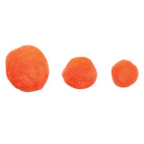 Colorations Pom Poms Oranje, 100st.