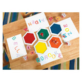 Colorations - easy grip hoofdletters stempels, 26st.