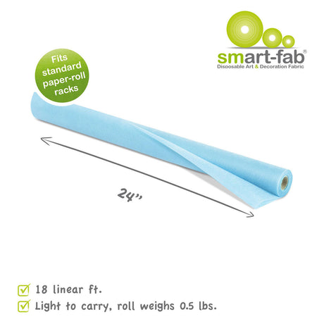 Smart fab rol 0,61 x 5,5m - hemelsblauw