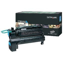 Tonercartridge lexmark cyaan hoge druksnelheid
