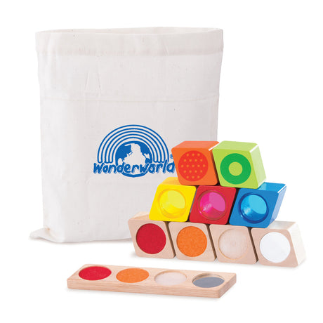 Wonderworld houten zintuigblokken