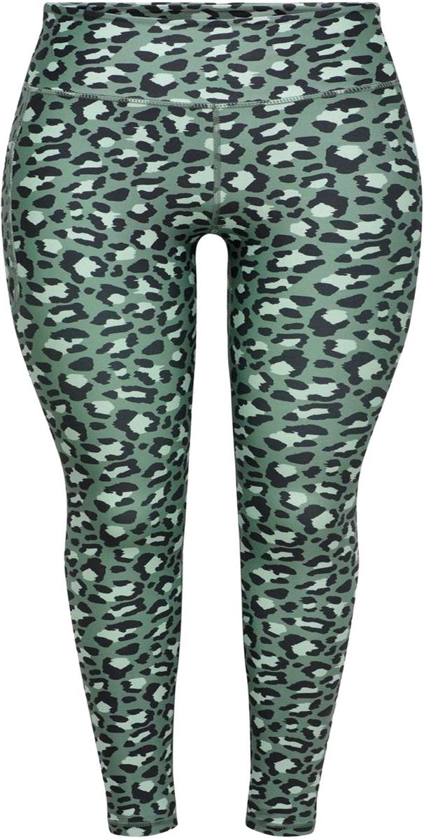 Only play jam 2 mille hw aop train tight dames (curvy) - maat 48 50