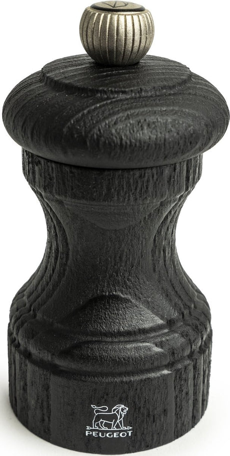 Peugeot bistro nature pepermolen 10 cm - zwart - pefc-hout