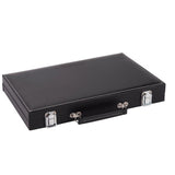 Spel backgammon in koffer zwart