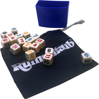 Goliath spel rummikub express dice | 2 stuks
