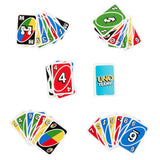 Mattel games uno teams kaartspel in exclusieve metalen box
