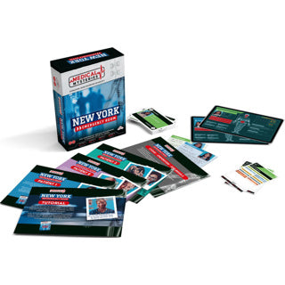 Identity games medical mysteries: new york emergency room - coöperatief spel - werk samen om de patiënten te redden