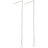 Creativ company https: www.cchobby.nl oorbellen-van-ketting-l-70-mm-verzilverd-1-paar