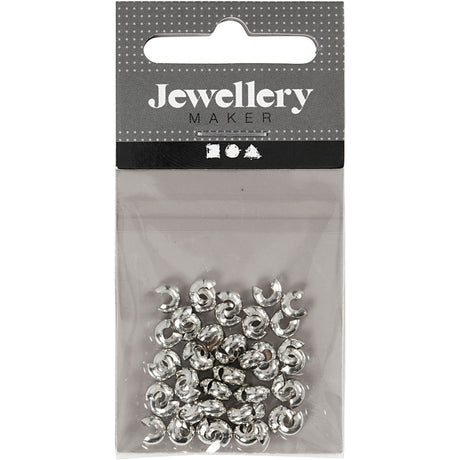 Creativ company https: www.cchobby.nl metalen-hoes-d-5-mm-verzilverd-50-stuk-1-doos