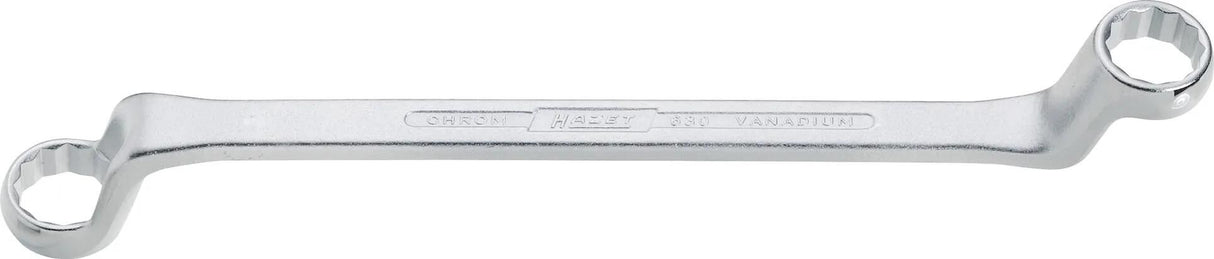 Hazet doppelringschlüssel 630 do-ring key 25x28mm ,deep-crowned
