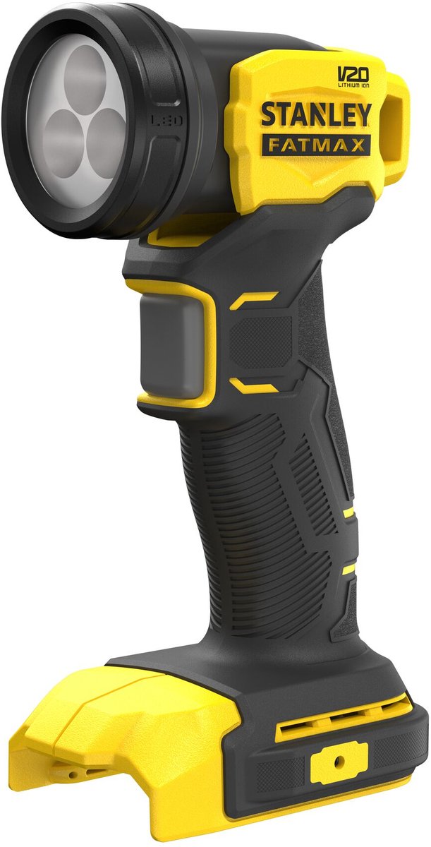 Stanley fatmax v20 - led zaklamp - 18v - 140 lumen - ergonomische rękojeść