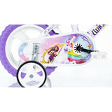 Dino bikes dino kinderfiets unicorn academy 12 inch